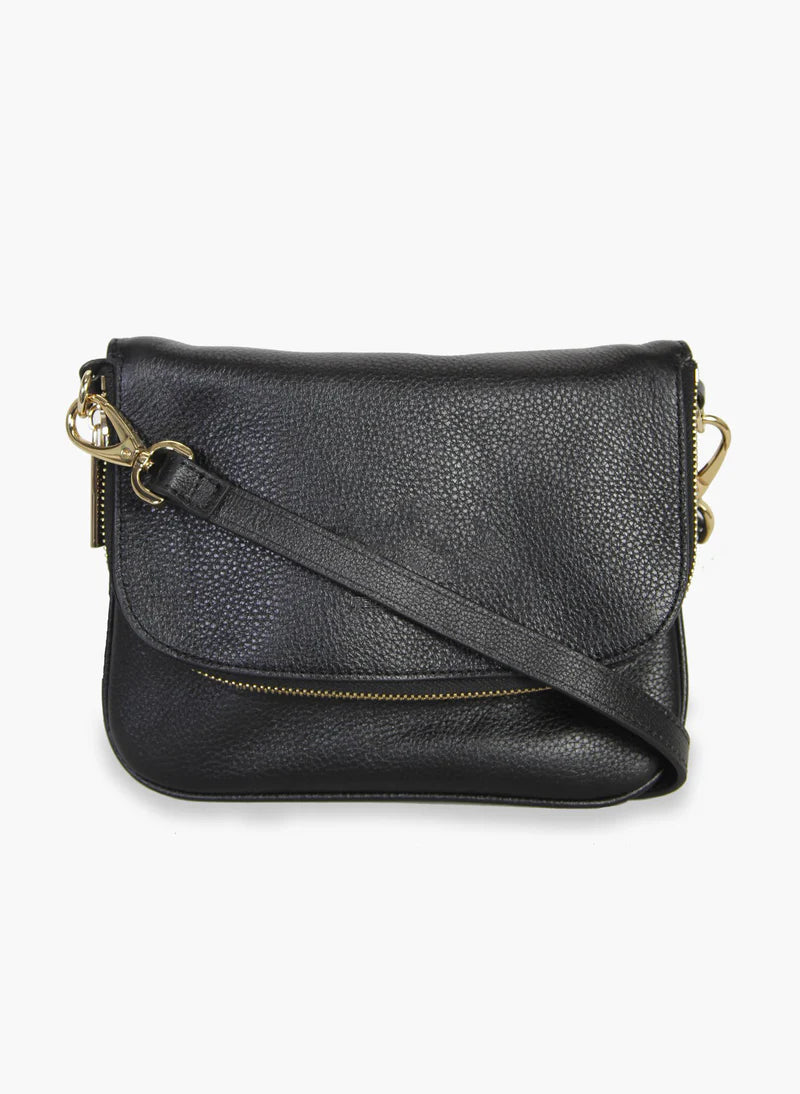 Federation Black Leather Take Me Bag