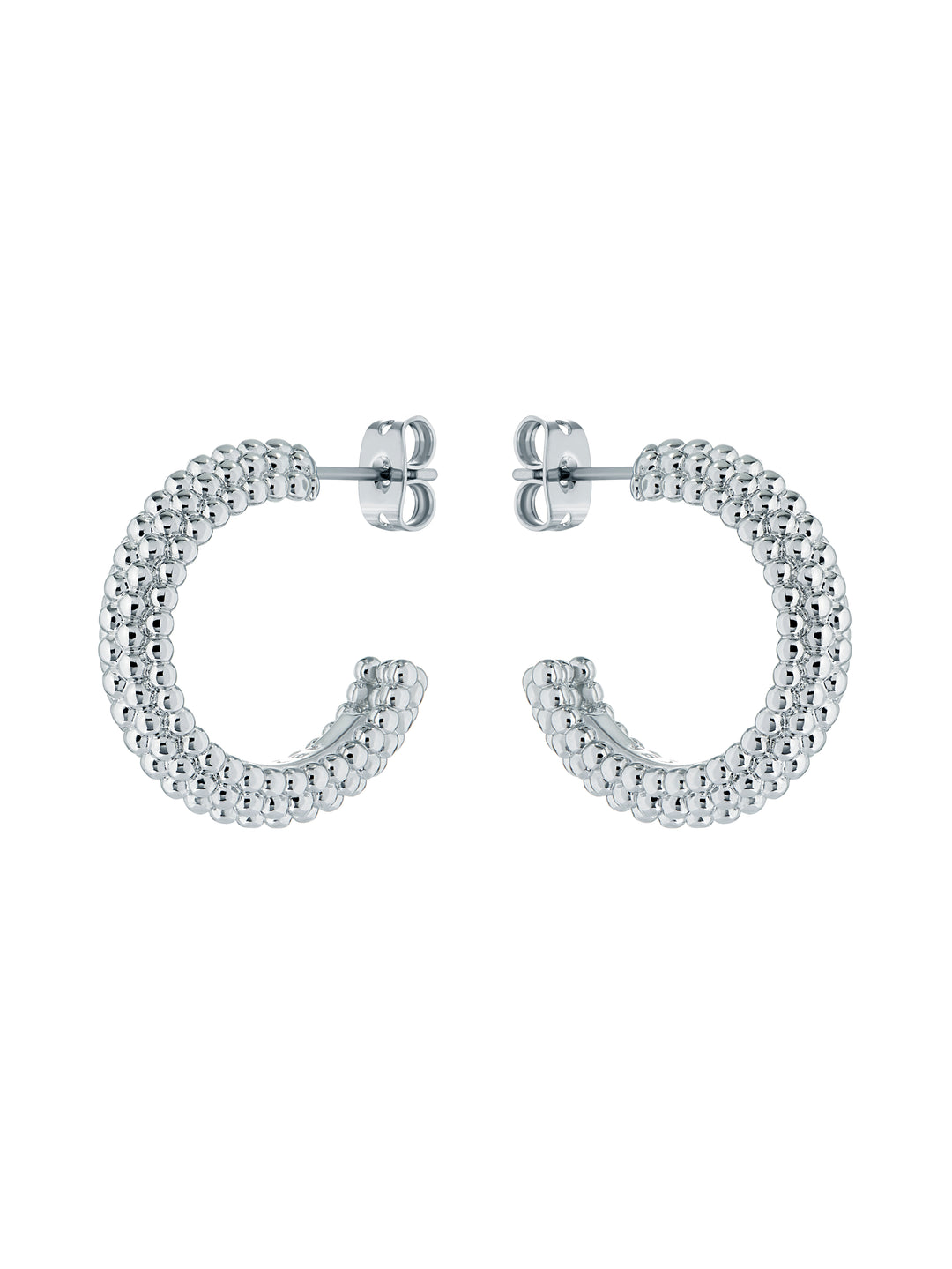 Ted Baker Dotetta Hoop Earrings Silver