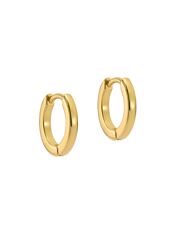 Ted Baker Crislie Engraved Earrings Gold