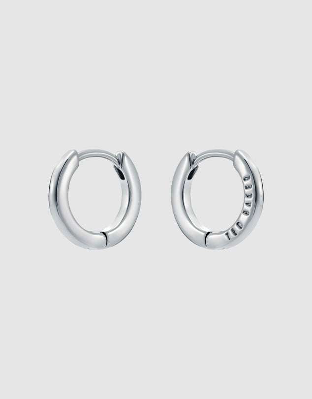 Ted Baker Crislie Engraved Earrings Silver