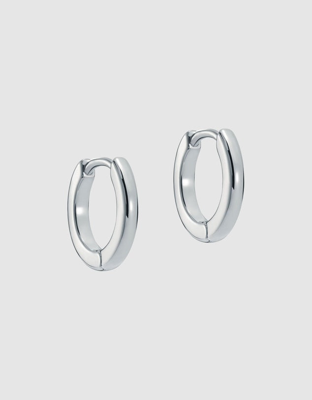 Ted Baker Crislie Engraved Earrings Silver