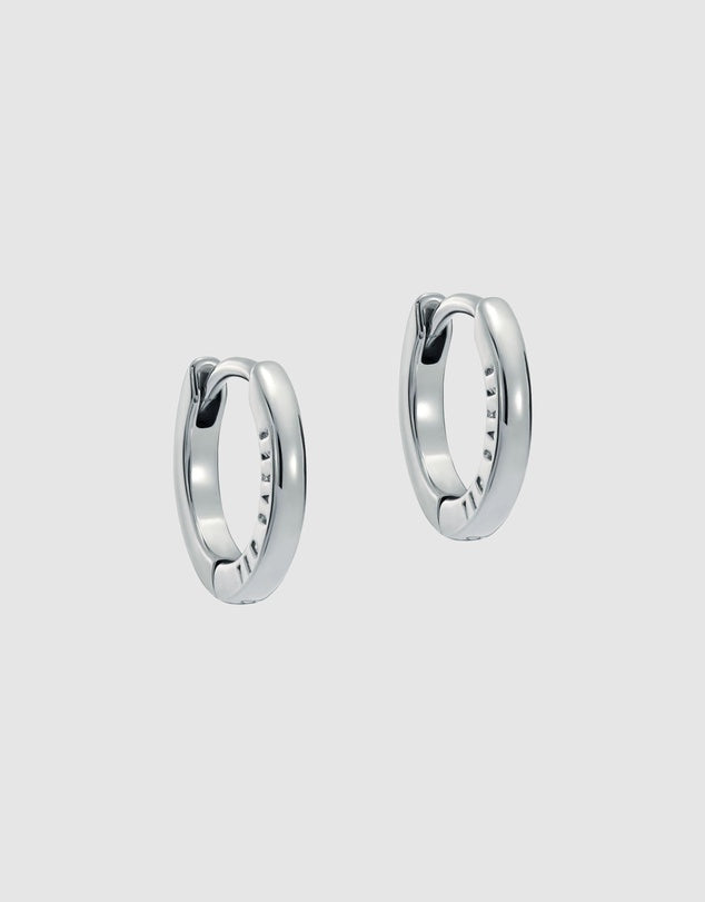 Ted Baker Crislie Engraved Earrings Silver