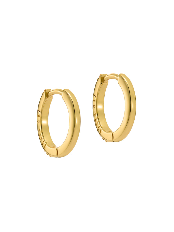 Ted Baker Crystal Heplie Huggies Gold