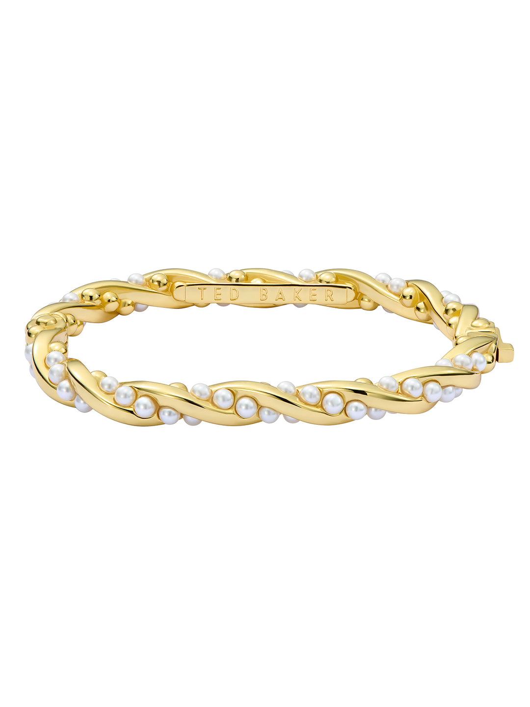 Ted Baker Tilaa Twisted Pearl Cuff Gold