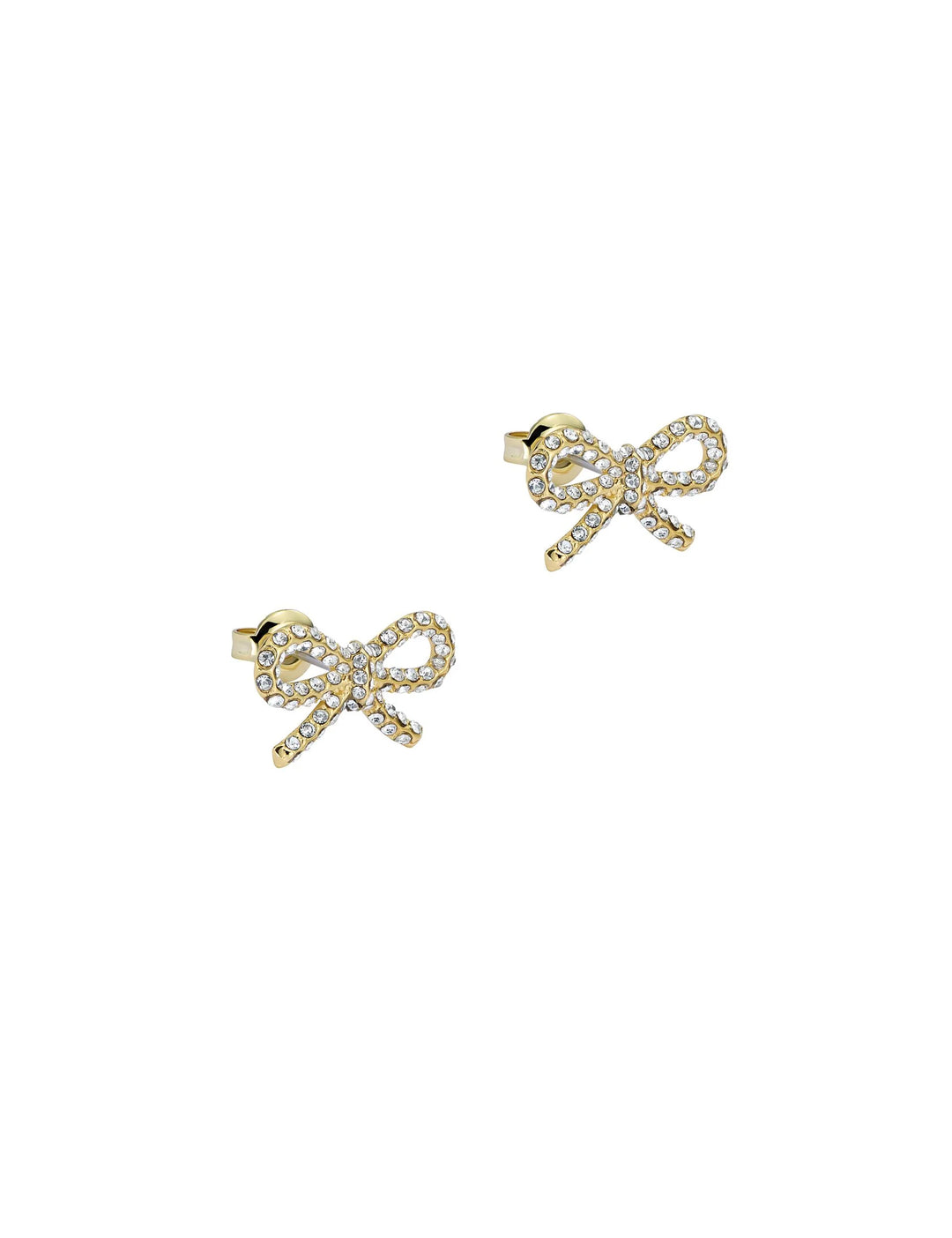 Ted Baker Gold Bow Ribecca Stud Earrings