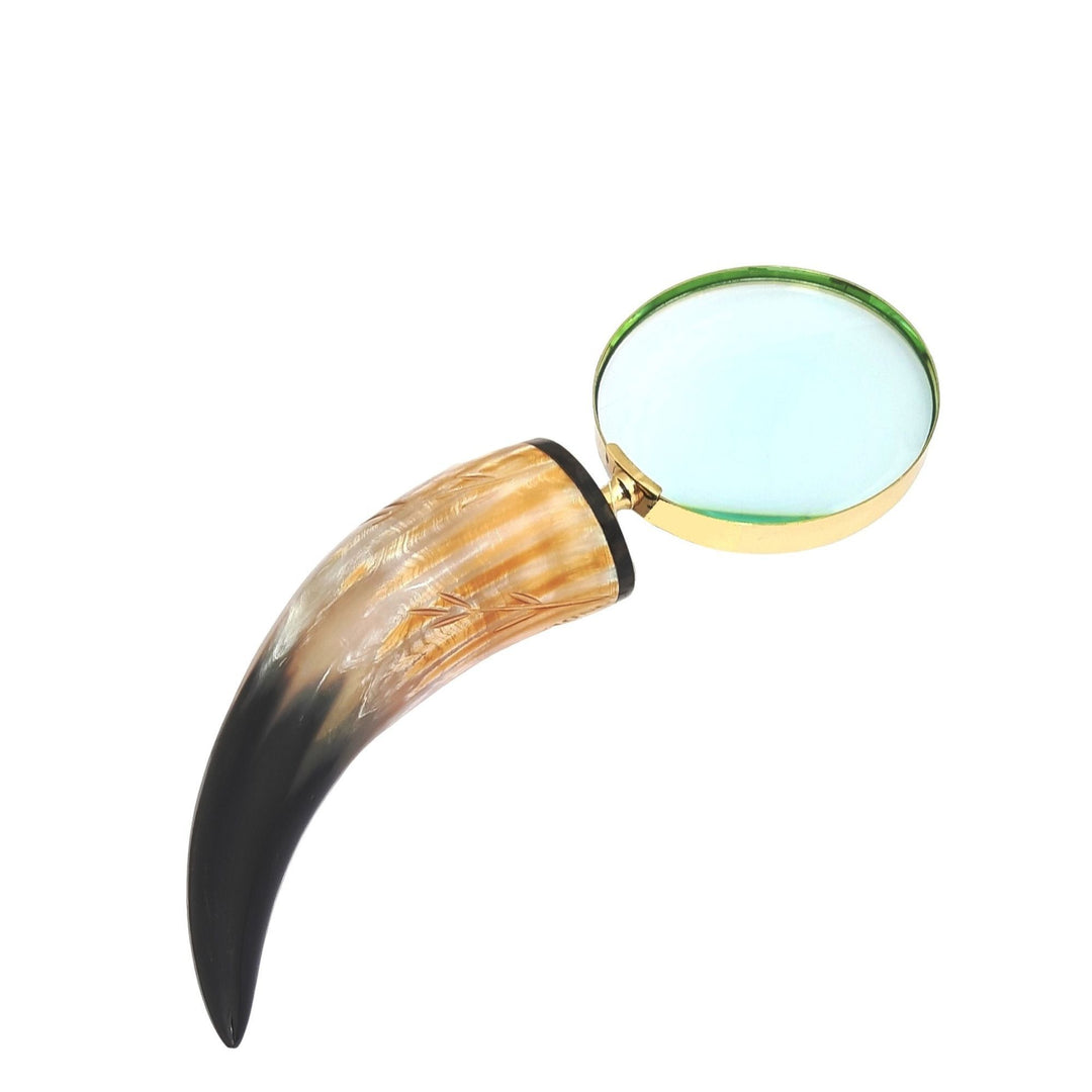 HORN HANDLE MAGNIFYING GLASS - RAPT ONLINE