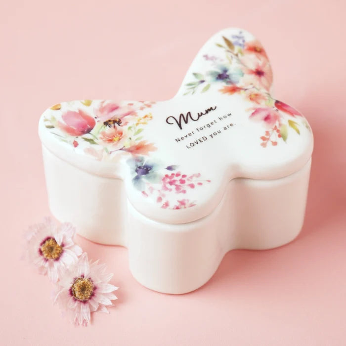 The Cottage Garden Trinket Box - Mum