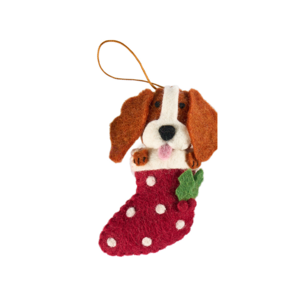 Pashom King Charles Stocking Decoration