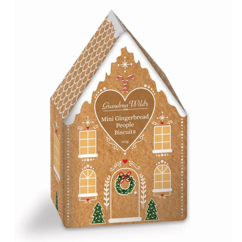 Gingerbread Cookies House Tin 150g