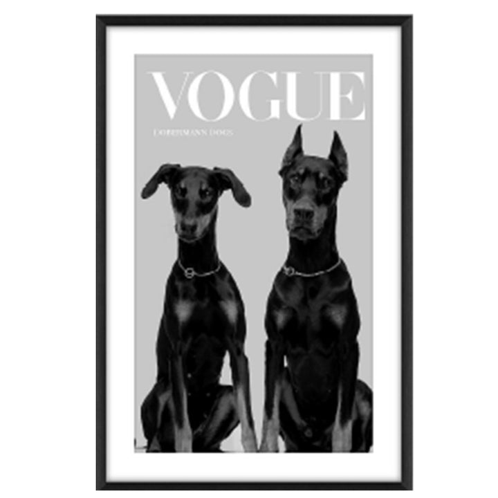 VOGUE FRAMED ART