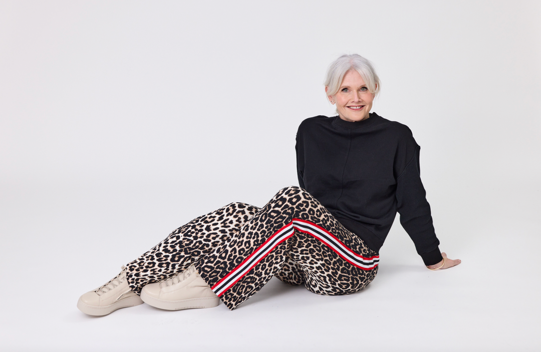 Lemon Tree Viveka Leopard Print Pant