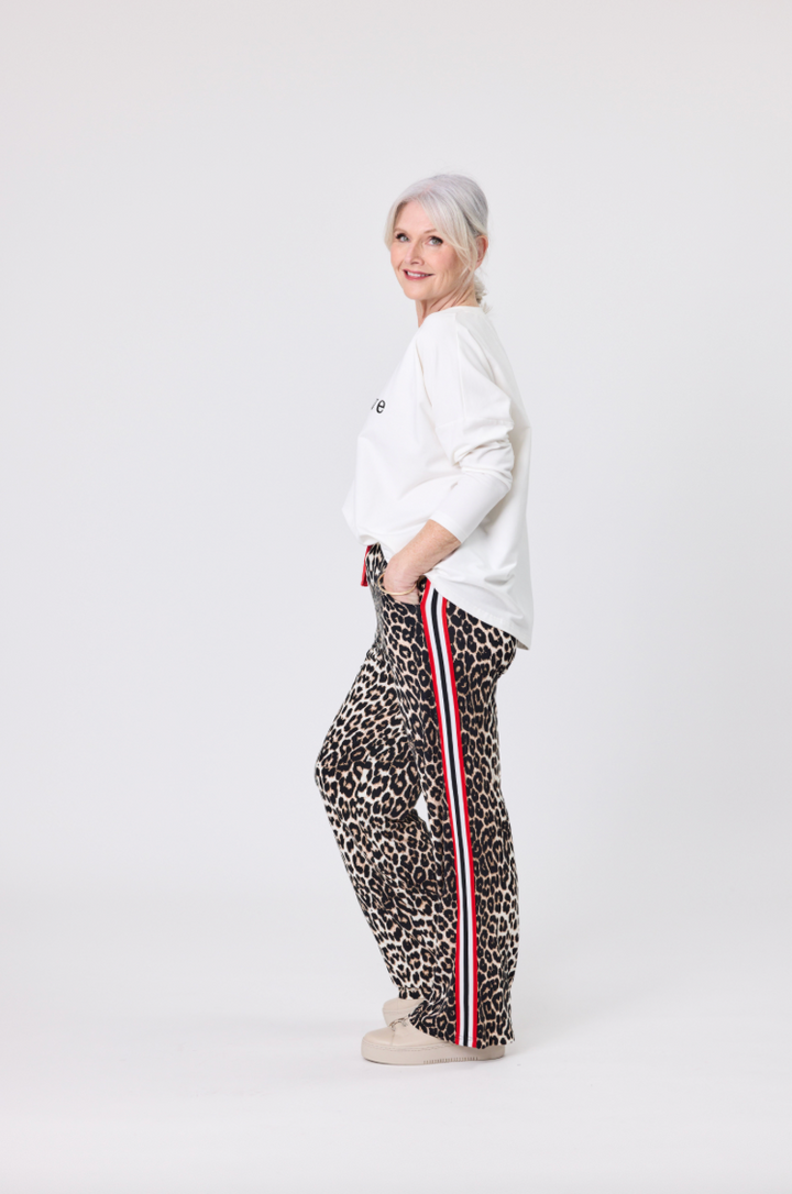 Lemon Tree Viveka Leopard Print Pant