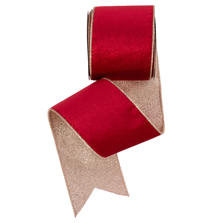 RED VELOUR RIBBON