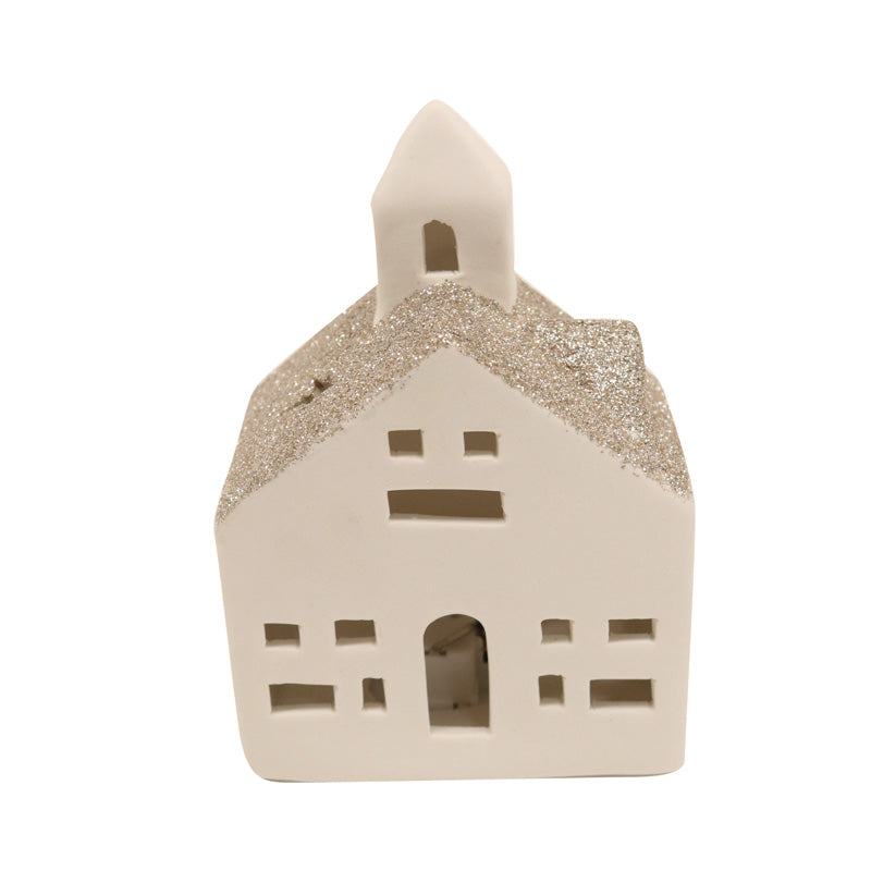 11cm Porcelain LED Church