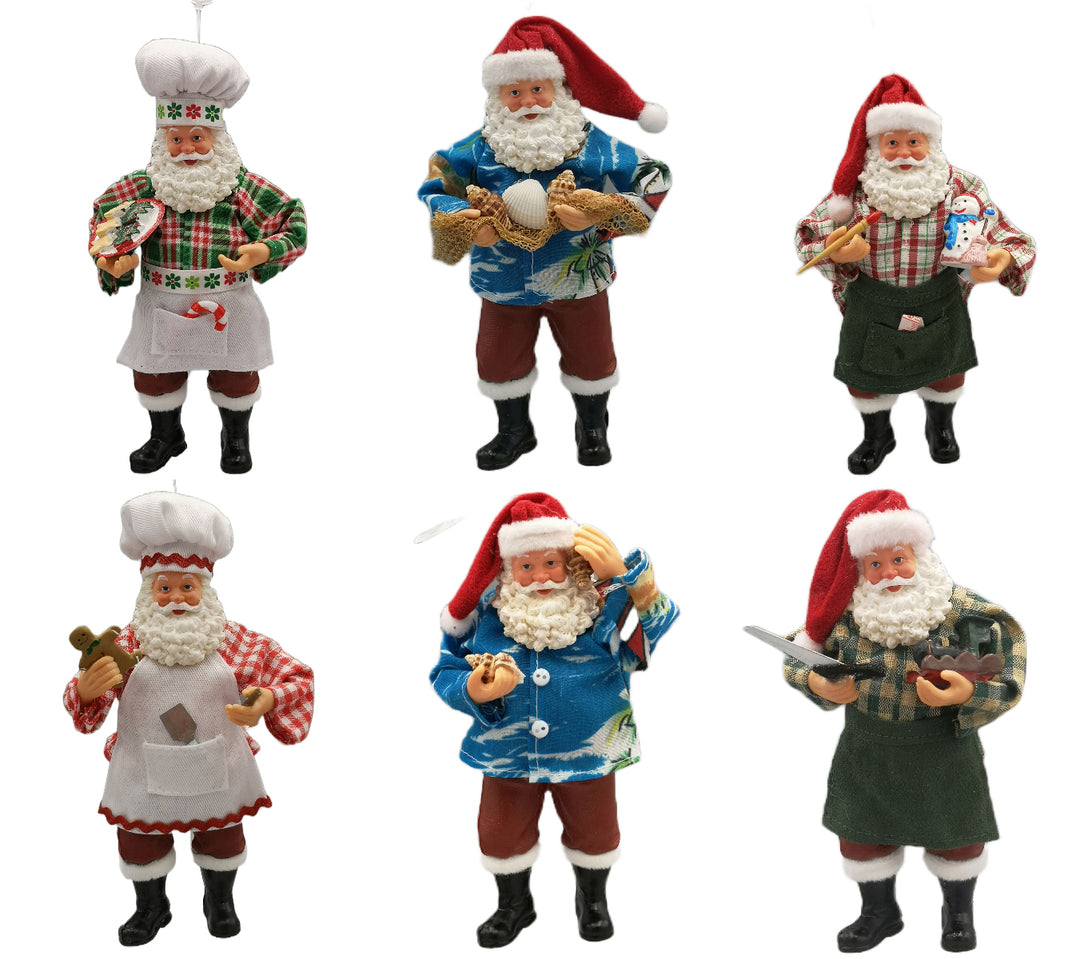 SANTA WORKSHOP ORNAMENTS