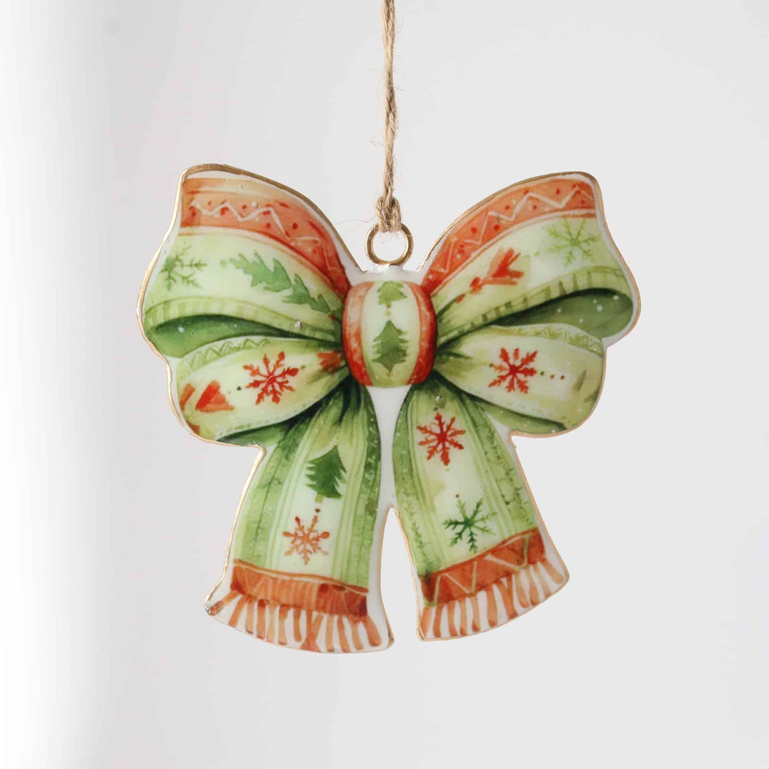 Le Forge Tree Scarf Patterned Bow