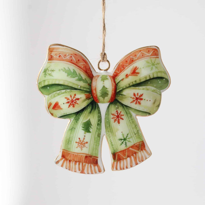 Le Forge Tree Scarf Patterned Bow