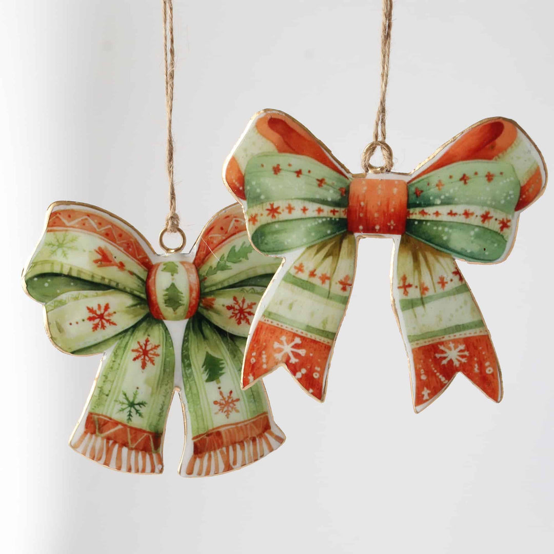 Le Forge Tree Scarf Patterned Bow