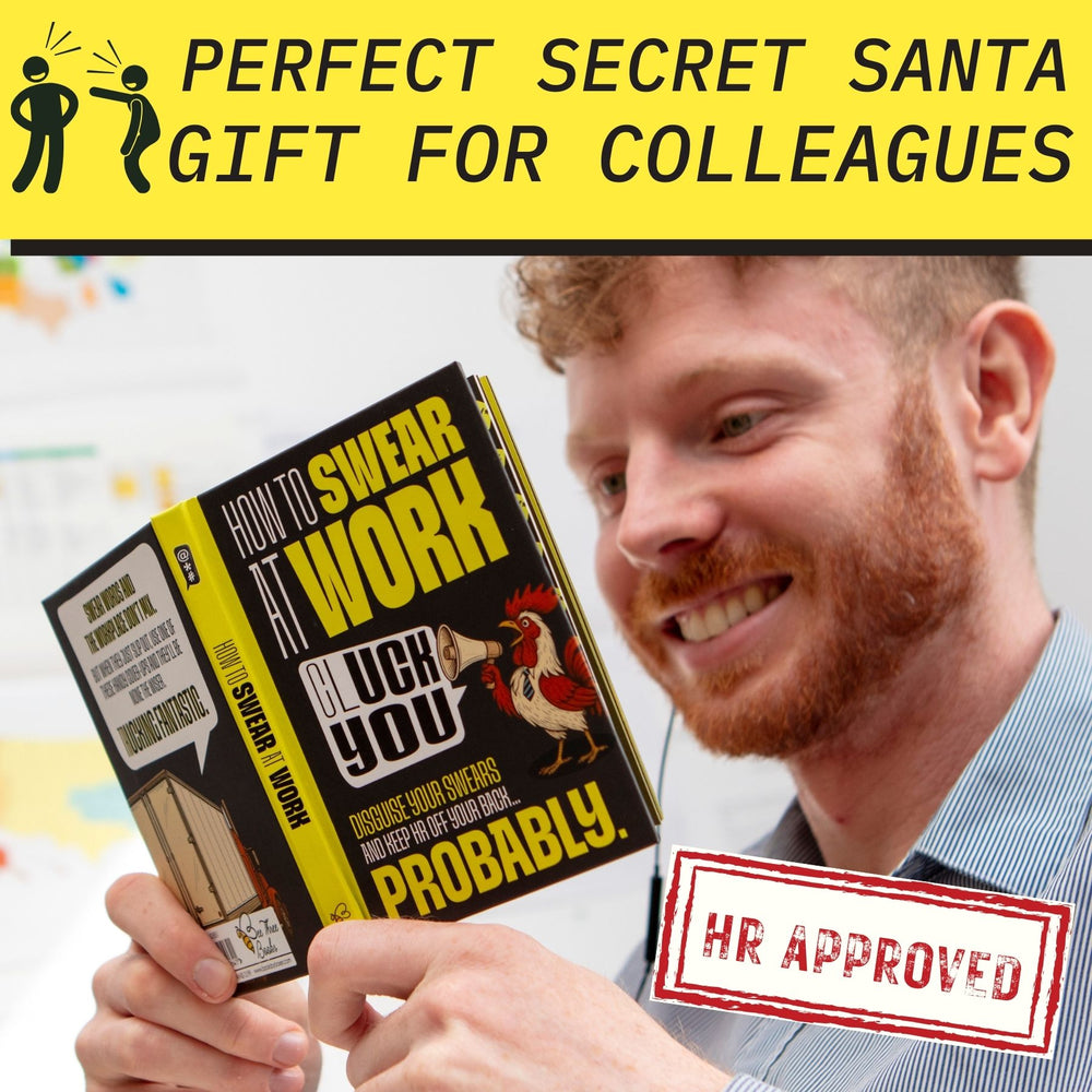 How to Swear at Work book, Secret Santa gift for colleagues - RAPT ONLINE