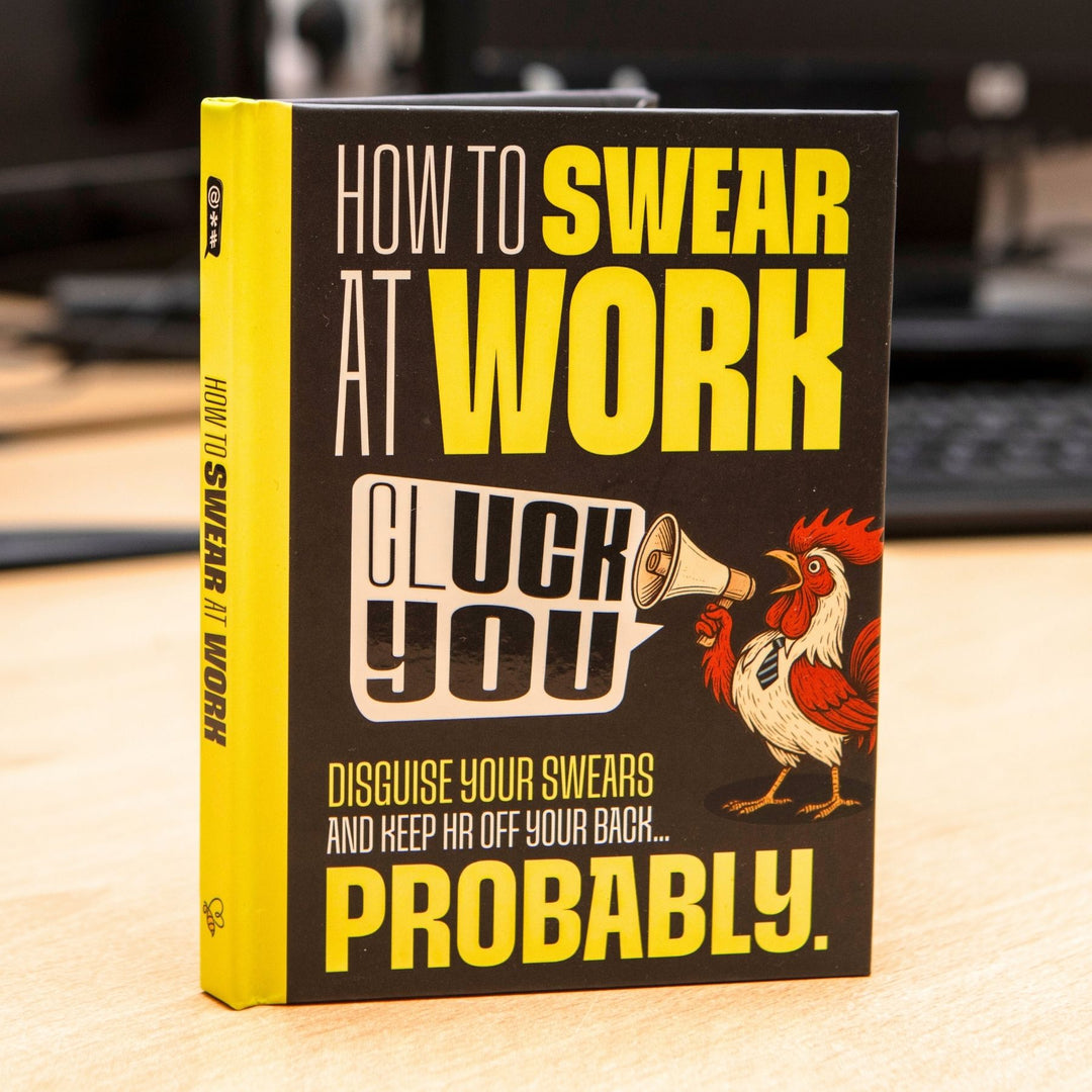 How to Swear at Work humour book cover - RAPT ONLINE