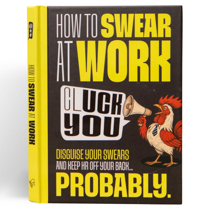 How to Swear at Work book, front cover - RAPT ONLINE
