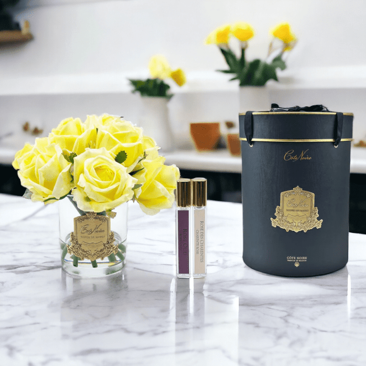 PREMIUM YELLOW ROSES GOLD BADGE - RAPT ONLINE
