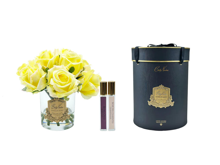 PREMIUM YELLOW ROSES GOLD BADGE - RAPT ONLINE