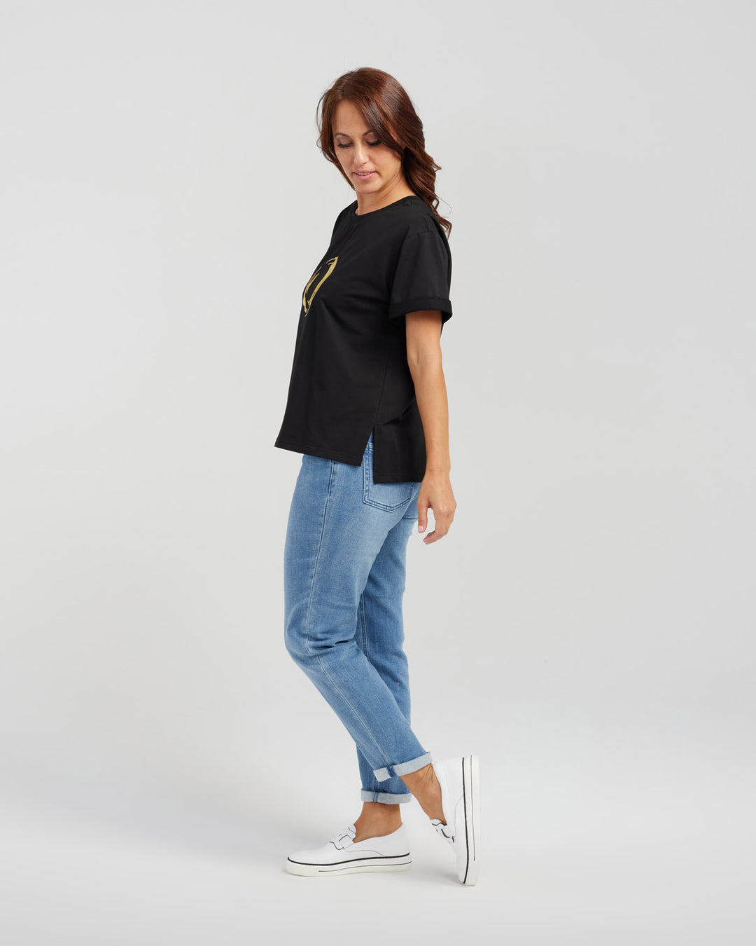 BLACK ELODIE TEE