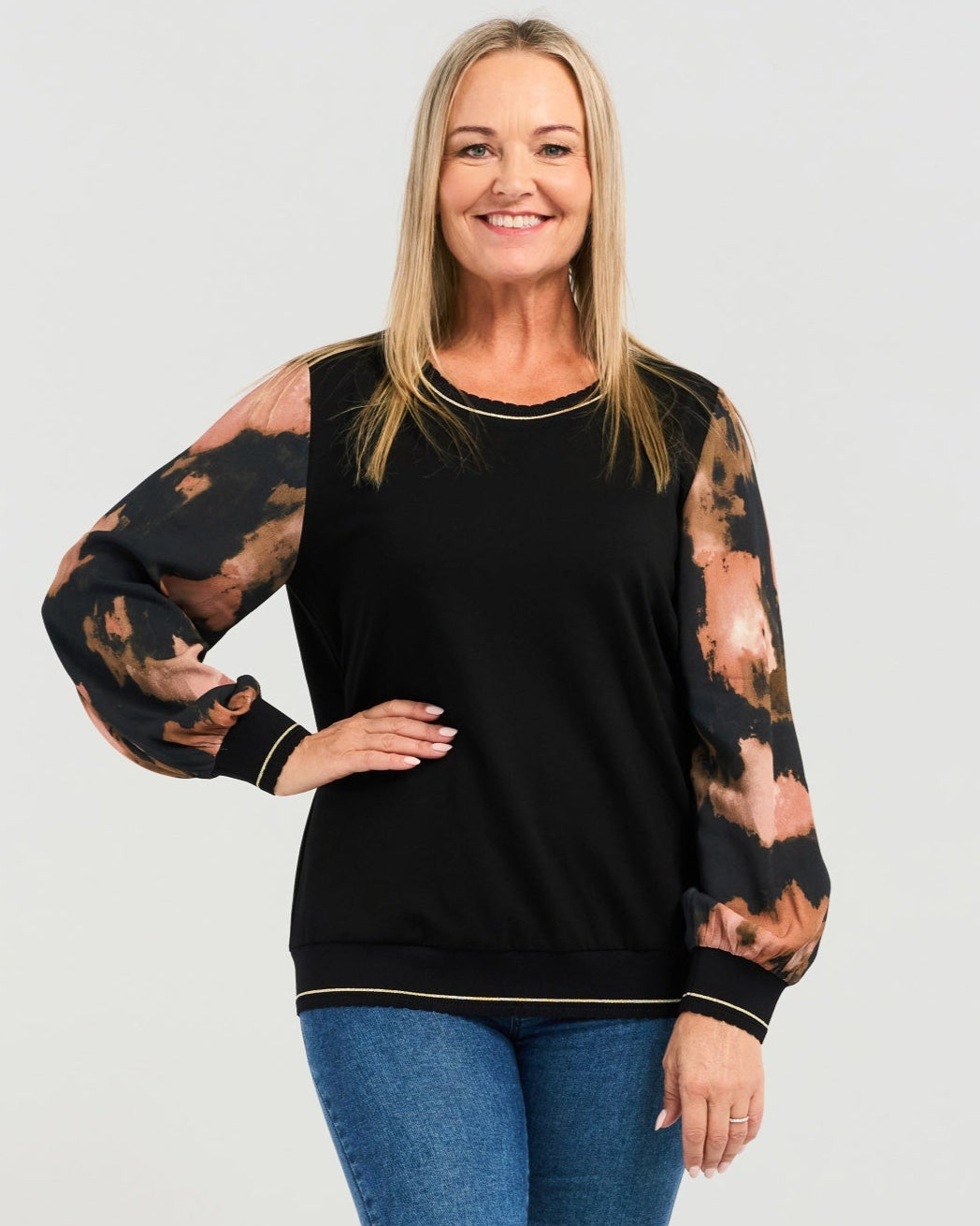 BLACK ISADORA TOP