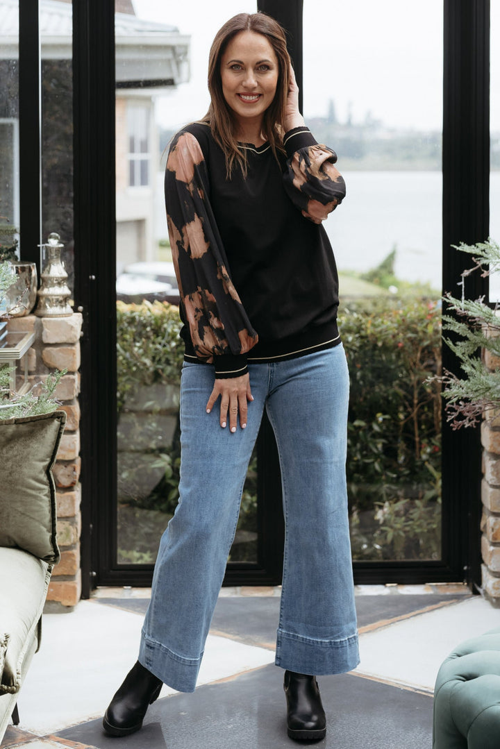 BLACK ISADORA TOP