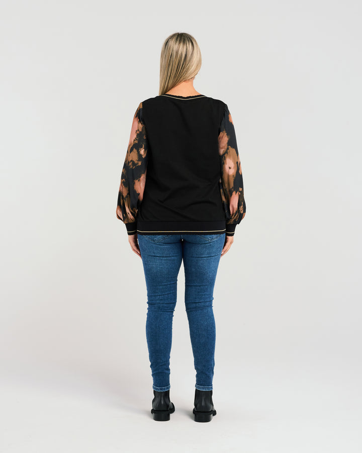BLACK ISADORA TOP