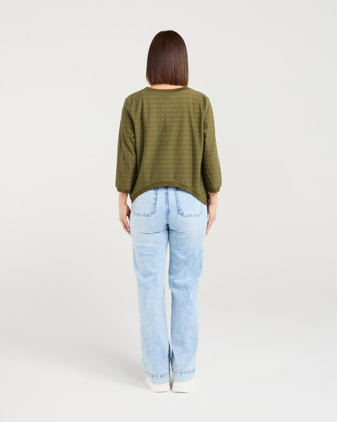 Zafina Olive Quinn Cardigan