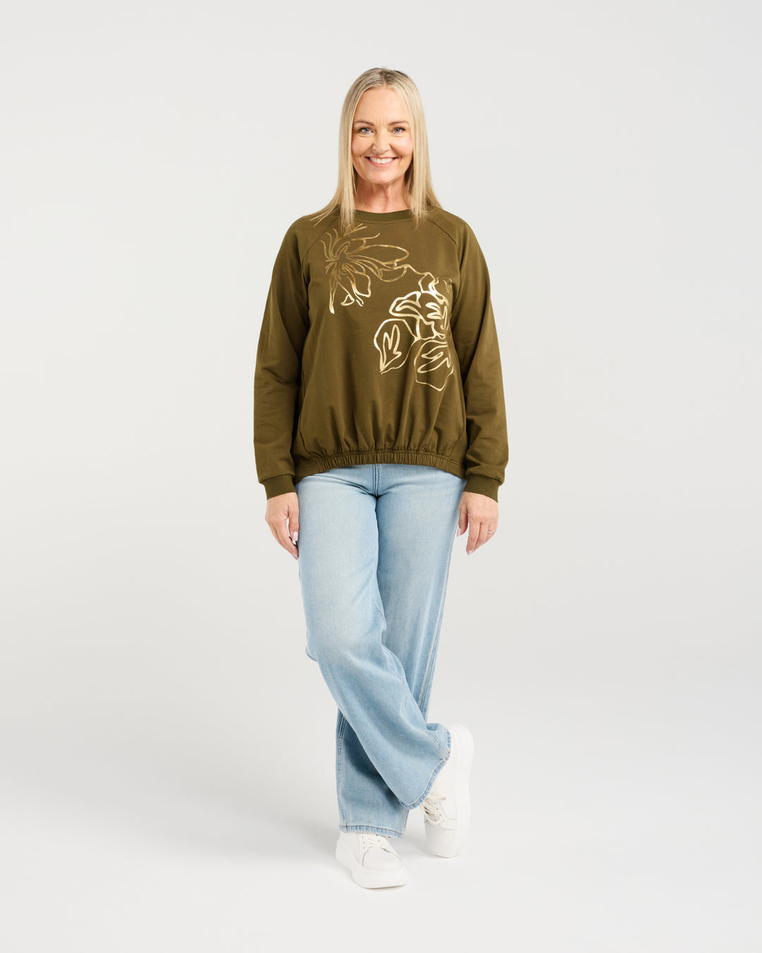 Zafina Khaki Marissa Jumper