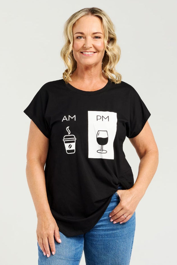 Zafina Black Nora Top - RAPT ONLINE