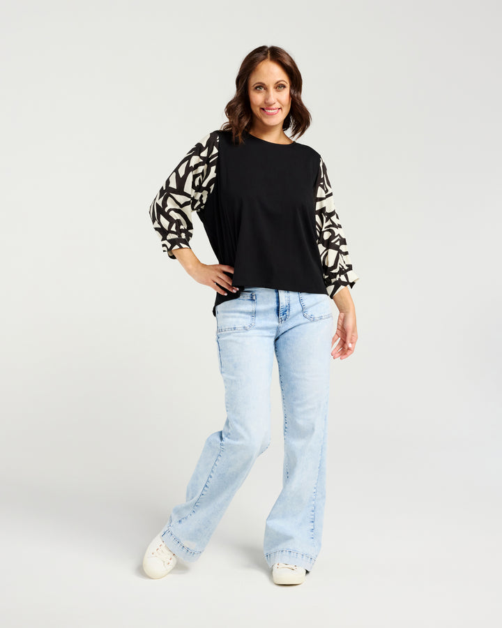 Zafina Kira Top Bold Edge