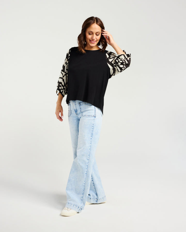 Zafina Kira Top Bold Edge