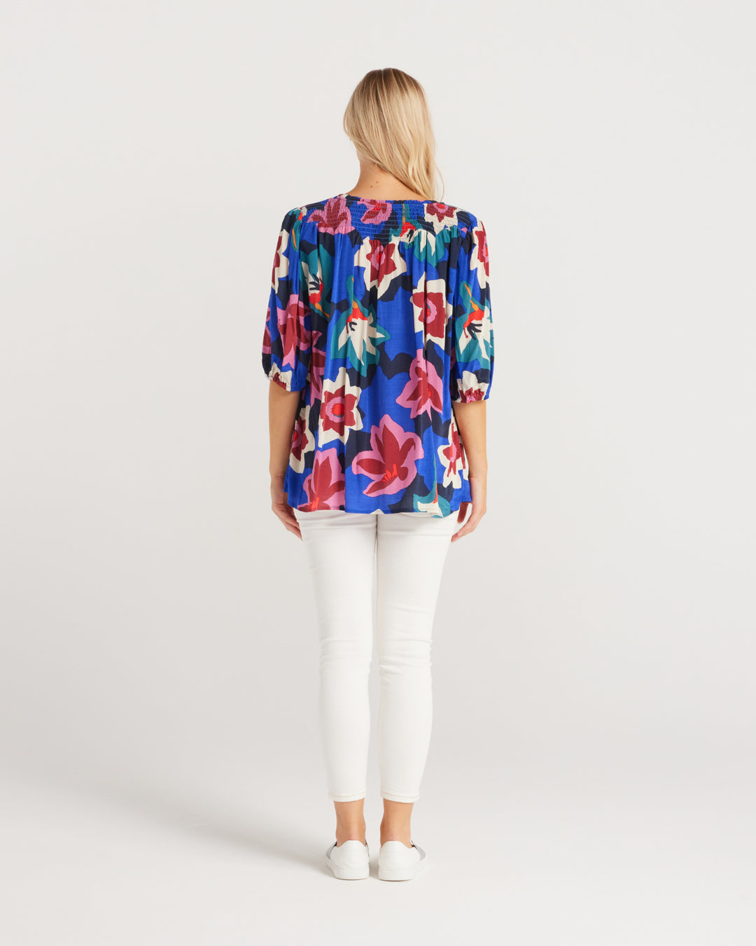 40% OFF | MIDNIGHT FLOWER JULIA TOP - RAPT ONLINE