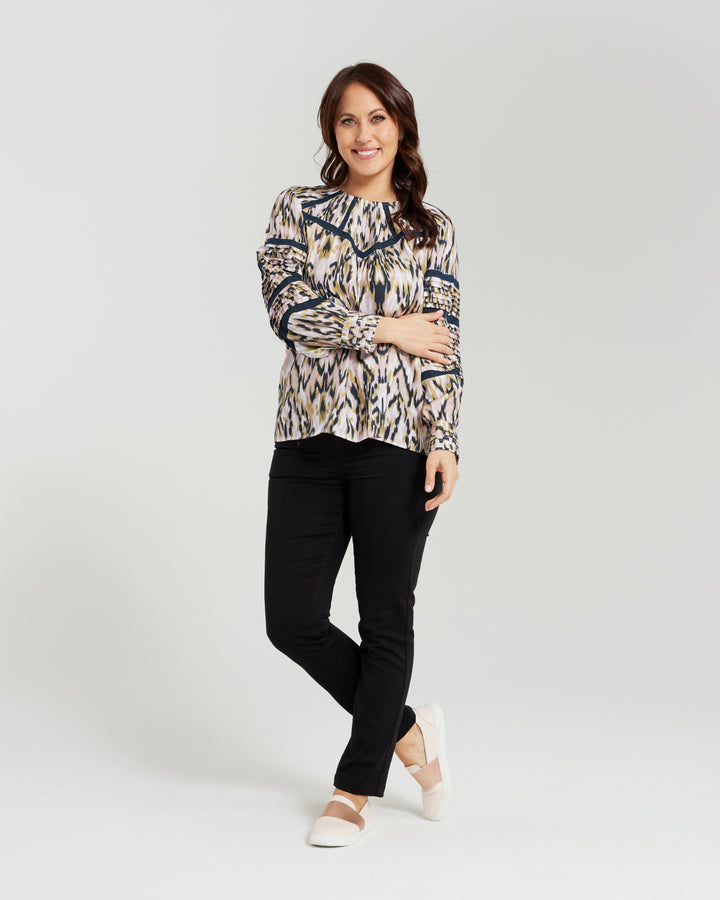 INDIGO BLAZE TOP - RAPT ONLINE