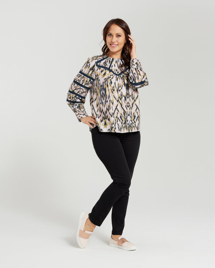 INDIGO BLAZE TOP - RAPT ONLINE