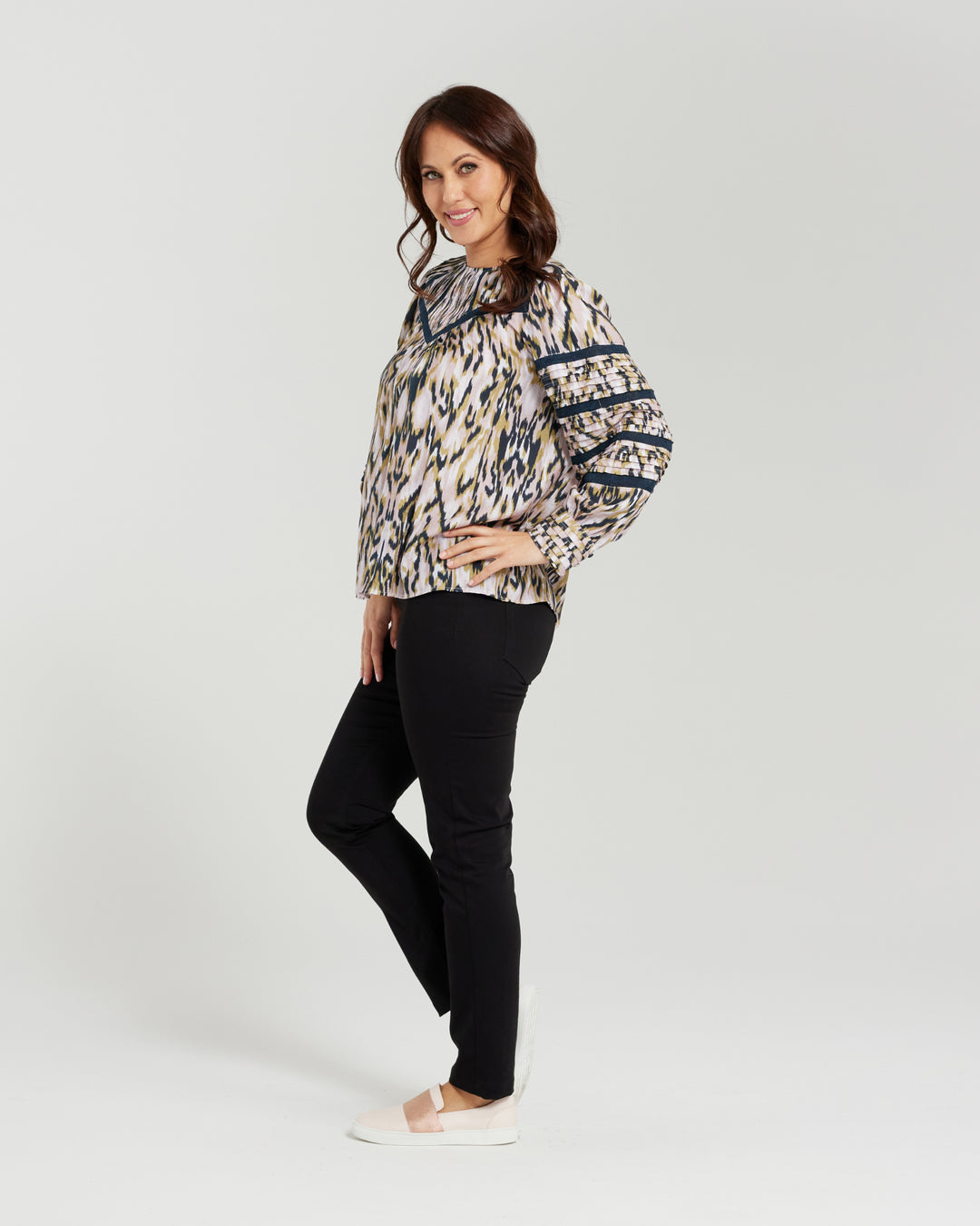 INDIGO BLAZE TOP - RAPT ONLINE