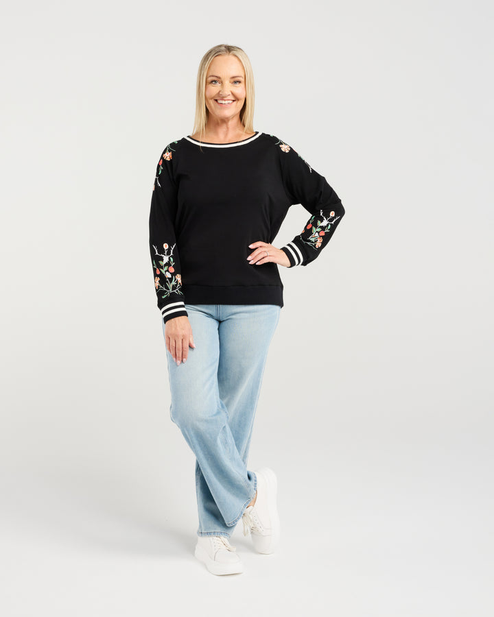 Zafina Black Sloane Jumper