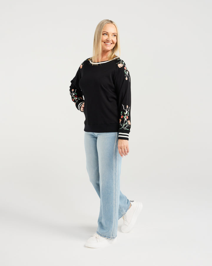 Zafina Black Sloane Jumper