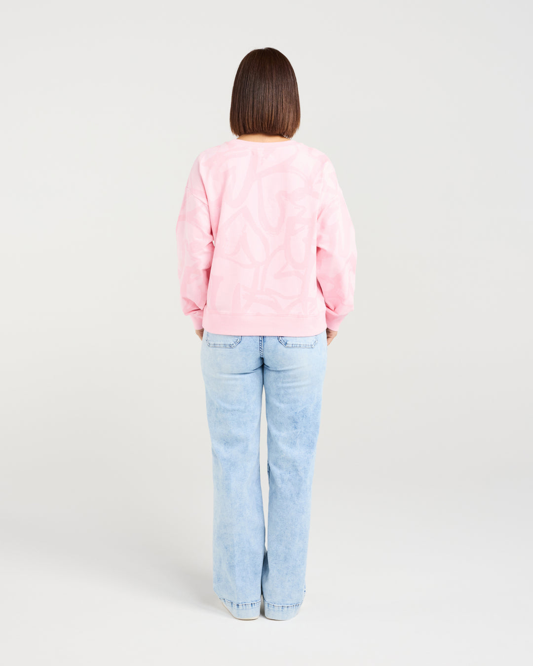 Zafina Pink Hearts Verona Sweatshirt