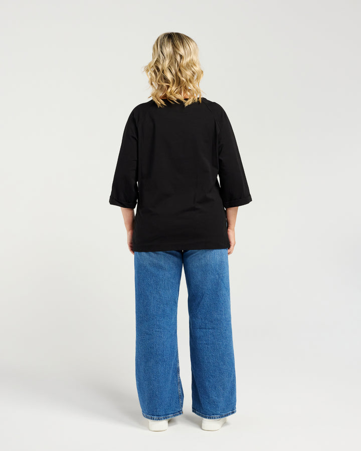 Zafina Black Kate Tee