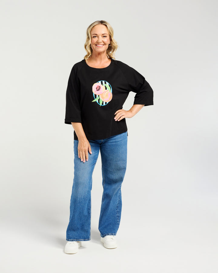 Zafina Black Kate Tee