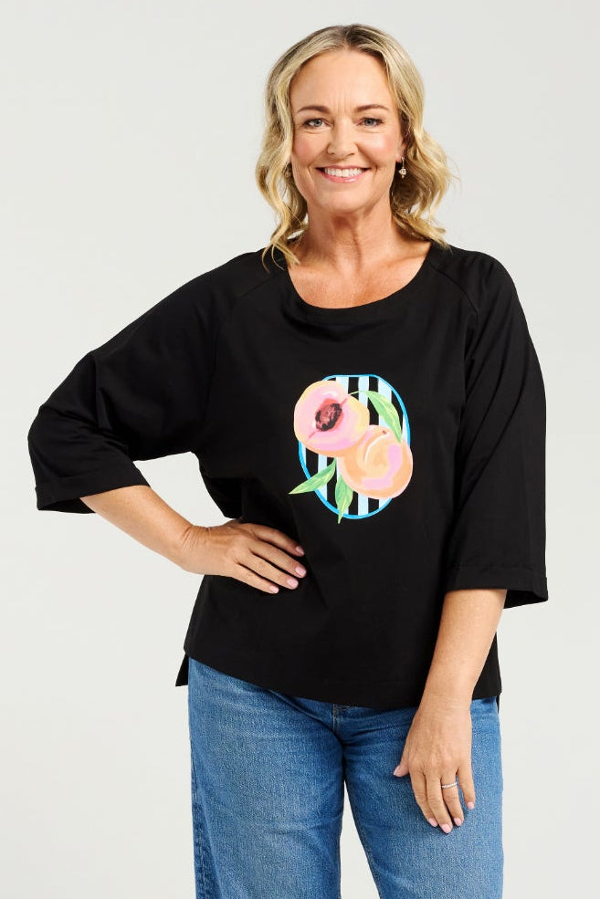 Zafina Black Kate Tee