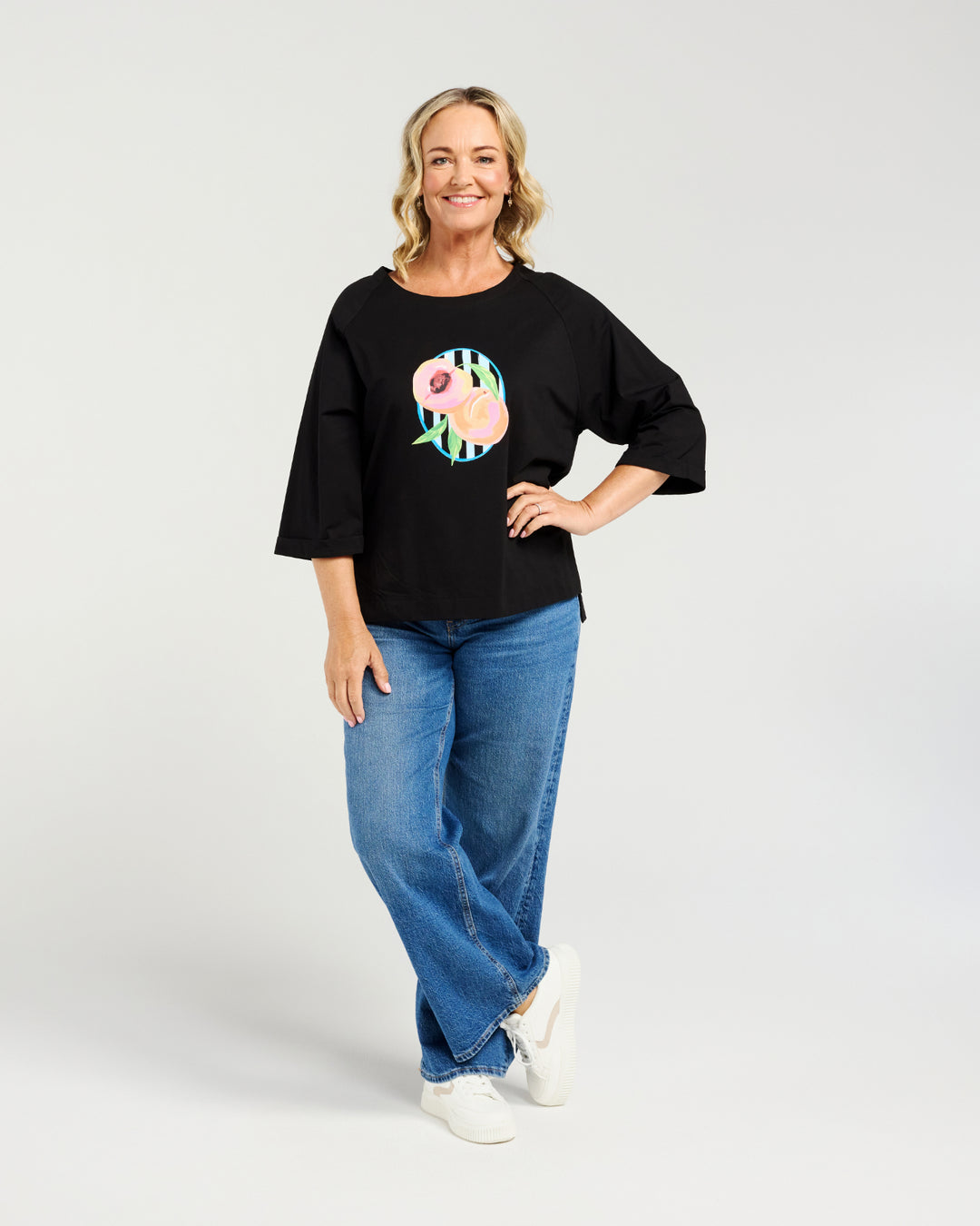 Zafina Black Kate Tee