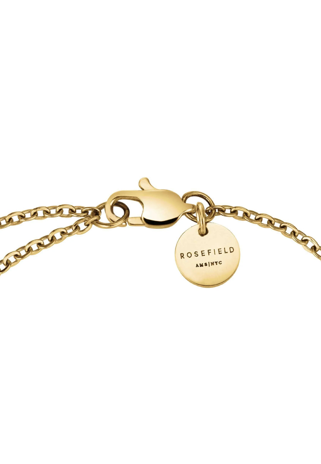 CRYSTAL CLEAR TENNIS BRACELET GOLD