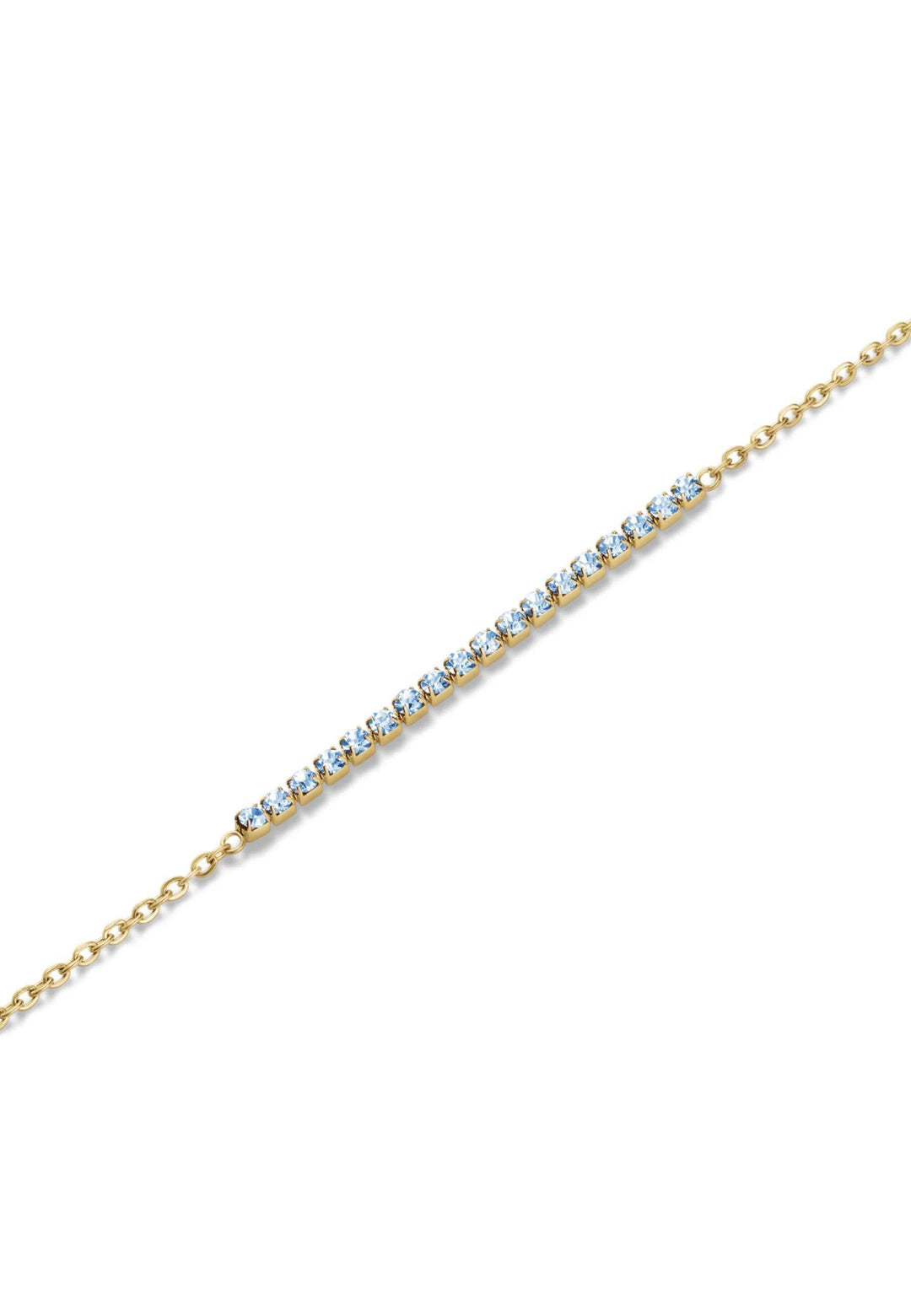 LIGHT SAPPHIRE TENNIS BRACELET