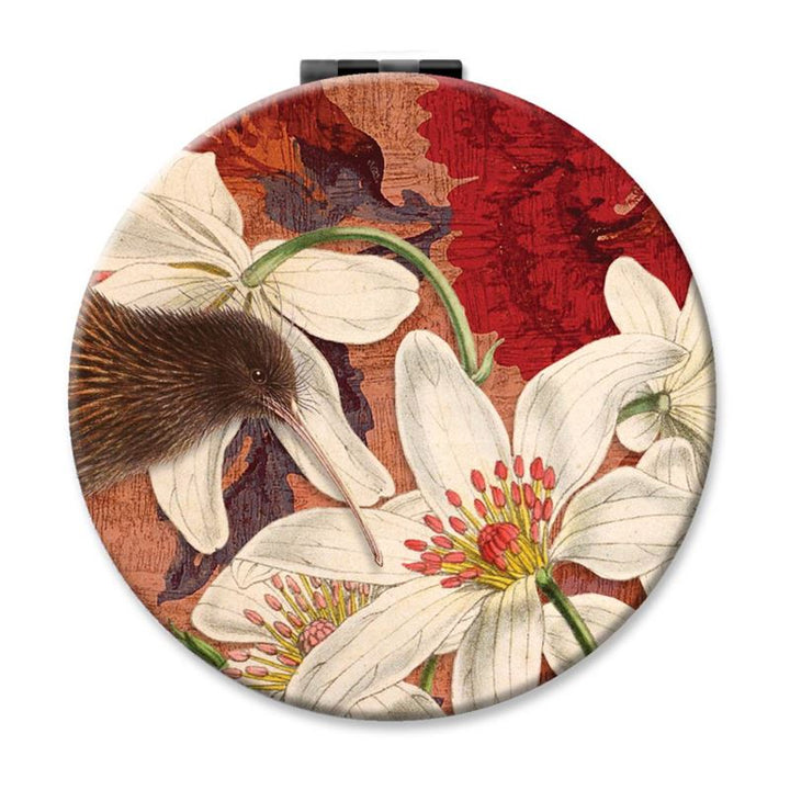 Wolfkamp &amp; Stone Kiwi &amp; Clematis Compact Mirror